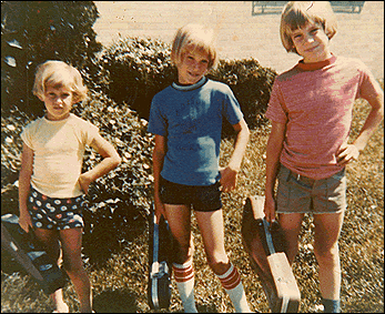 Justin, Jason and Me in 1977